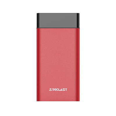 Teclast T100UC 10000mAh Power Bank Dual Input USB with LED Digital Display Compact External Battery Portable Charger for Mobile Ph
Teclast T100UC 10000mAh Power Bank Dual Input USB with LED Digital Display Compact External Battery Portable Charger for Mobile Ph
