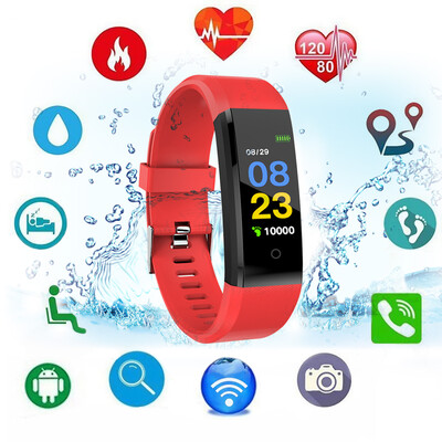 115PLUS Color Smart Band Bracelet Sport Fitness Tracker 096in TFT Display Heart Rate Sleep Monitor Call Reminder Pedometer Wristb
115PLUS Color Smart Band Bracelet Sport Fitness Tracker 096in TFT Display Heart Rate Sleep Monitor Call Reminder Pedometer Wristb