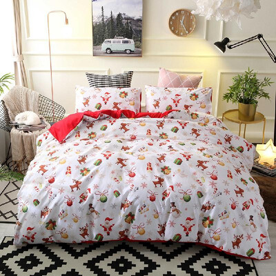 Comforter Duvet Cover Set Merry Christmas Gift Bedding Set Bedclothes Cover Pillowcase
Comforter Duvet Cover Set Merry Christmas Gift Bedding Set Bedclothes Cover Pillowcase