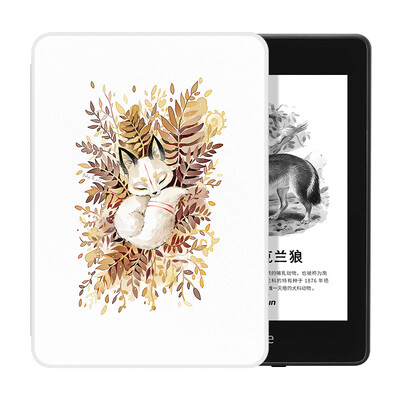 Bai Tu only adapts to the new 2018 Kindle Paperwhite 4 painted protective cover Amazon e-book reader sleep shell jungle sleeping fox
Bai Tu only adapts to the new 2018 Kindle Paperwhite 4 painted protective cover Amazon e-book reader sleep shell jungle sleeping fox