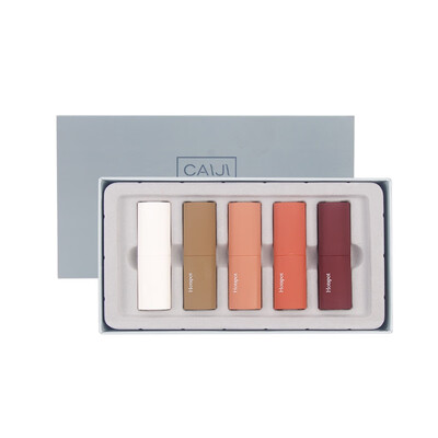 5-color Matte Lipstick Set Waterproof Smudge-proof Non-stick Cup Easy To Color Velvet Lipstick Kit 
5-color Matte Lipstick Set Waterproof Smudge-proof Non-stick Cup Easy To Color Velvet Lipstick Kit