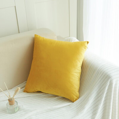 Siaonvr Velvet Pillow Sofa Waist Throw Cushion Cover Home Decor Cushion Cover Case