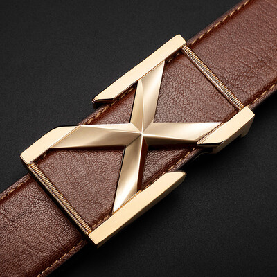 Guangzhou factory high-end mens belt leather casual smooth buckle belt youth Korean casual trend belt belt men
Guangzhou factory high-end mens belt leather casual smooth buckle belt youth Korean casual trend belt belt men