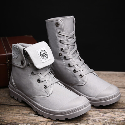 Large size British Martin boots breathable canvas boots high to help desert boots
Large size British Martin boots breathable canvas boots high to help desert boots