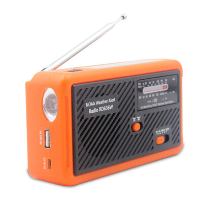 Camping with LED lights AM FM NOAA radio solar energy hand crank power generation weather forecast outdoor mobile phone charging
Camping with LED lights AM FM NOAA radio solar energy hand crank power generation weather forecast outdoor mobile phone charging