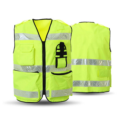 120089 Reflective Safety Vest High Visibility Safety Vest Bright Neon Color Breathable Vest with 2-inch Reflective Strips for Cons
120089 Reflective Safety Vest High Visibility Safety Vest Bright Neon Color Breathable Vest with 2-inch Reflective Strips for Cons