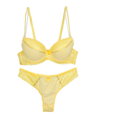 Toponeto New Fashionable Women Bra Sexy Stripes Sexy Underwear Suit Bra Lace Bra Suit
Toponeto New Fashionable Women Bra Sexy Stripes Sexy Underwear Suit Bra Lace Bra Suit
