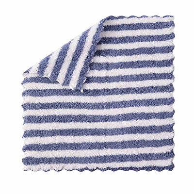 Multi-Purpose Kitchen Soft Dishcloth Absorbent Tableware Cleaning Tool Stripe Square Towel
Multi-Purpose Kitchen Soft Dishcloth Absorbent Tableware Cleaning Tool Stripe Square Towel