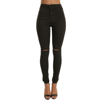 Tailored Women Casual Slim Solid Hole Long Jeans Zippers Sexy Skinny Pants Daily Trousers
Tailored Women Casual Slim Solid Hole Long Jeans Zippers Sexy Skinny Pants Daily Trousers