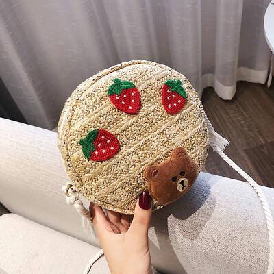 Little fairy wild temperament shoulder bag fashion casual Messenger bag 2019 new cute strawberry braided small round bag
Little fairy wild temperament shoulder bag fashion casual Messenger bag 2019 new cute strawberry braided small round bag