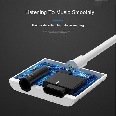 2 in 1 Lightning Adapter for IPhone 7 for Dual Audio Converter for IPhone Charger Splitter Headphone Adapter
2 in 1 Lightning Adapter for IPhone 7 for Dual Audio Converter for IPhone Charger Splitter Headphone Adapter