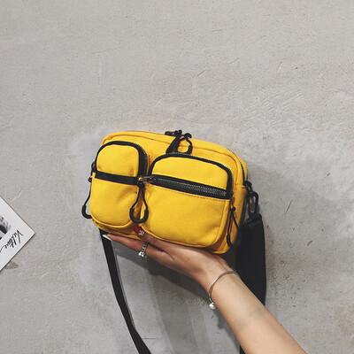 Ins super fire small bag female new 2019 summer fashion wild small square bag Korean version of the canvas slung shoulder bag
Ins super fire small bag female new 2019 summer fashion wild small square bag Korean version of the canvas slung shoulder bag