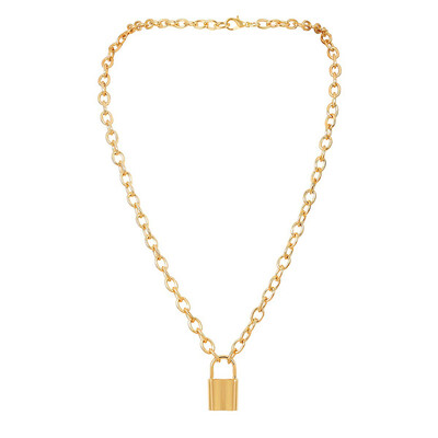 Punk Layered Lock Pendant Necklace For Women Gold Color Metal Statement Padlock Choker Necklace Femme Jewelry
Punk Layered Lock Pendant Necklace For Women Gold Color Metal Statement Padlock Choker Necklace Femme Jewelry