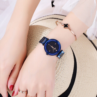 Timini dimini luxury rhinestone steel belt womens watch wild student watch waterproof quartz watch
Timini dimini luxury rhinestone steel belt womens watch wild student watch waterproof quartz watch