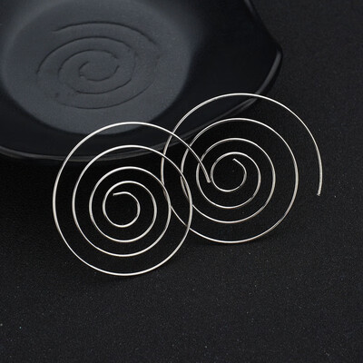 EK238 Hot Statement Brincos Hyperbole Spiral Stud Earring for Women Punk Sexy Jewelry Round aretes Pendientes Boho Party Gift
EK238 Hot Statement Brincos Hyperbole Spiral Stud Earring for Women Punk Sexy Jewelry Round aretes Pendientes Boho Party Gift