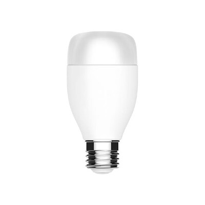 WiFi Bulb E27 White RGB Smart Light Multi-Color Remote Mobile Phone Control 16 Million Colors Time Switch Color Temperature Adjust
WiFi Bulb E27 White RGB Smart Light Multi-Color Remote Mobile Phone Control 16 Million Colors Time Switch Color Temperature Adjust