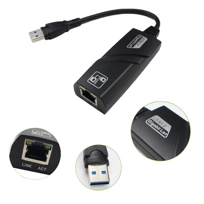 〖Follure〗USB 30 To 101001000 Gigabit RJ45 Ethernet LAN Network Adapter 1000Mbps