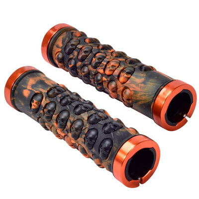Mountain Bike Bilateral Lock Skull Pattern Non-slip Road Bicycle Rubber Handlebar Grip
Mountain Bike Bilateral Lock Skull Pattern Non-slip Road Bicycle Rubber Handlebar Grip