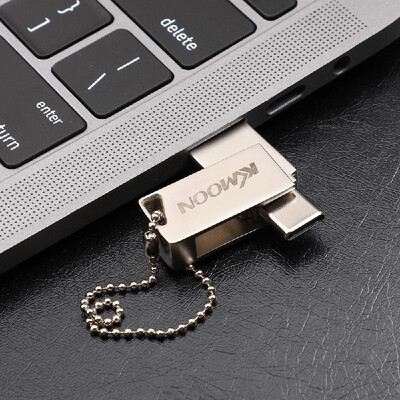 KKmoon USB Flash Drive USB30 Type-C Mini Portable U Disk 64GB Pendrives Pen Drive Silver for Phone PC Laptop
KKmoon USB Flash Drive USB30 Type-C Mini Portable U Disk 64GB Pendrives Pen Drive Silver for Phone PC Laptop