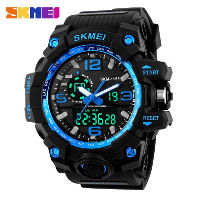 SKMEI New 2016 Luxury Brand LED Military Waterproof Wristwatch Fashion Sport Super Cool Mens Quartz Analog Digital Watch Man Spor
SKMEI New 2016 Luxury Brand LED Military Waterproof Wristwatch Fashion Sport Super Cool Mens Quartz Analog Digital Watch Man Spor