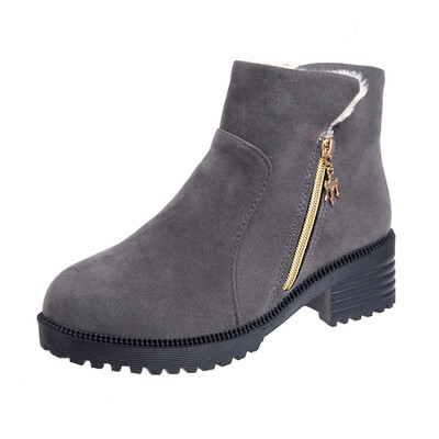 British plus cotton Martin boots 2018 winter cotton shoes students short boots thick heel non-skid short tube snow boots
British plus cotton Martin boots 2018 winter cotton shoes students short boots thick heel non-skid short tube snow boots