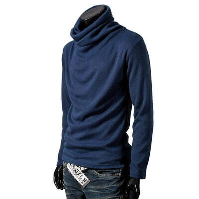 Mens High Collar Pile Collar T Shirts Casual Knitted Slim Long Sleeve T Shirt Solid Color T150 For Men
Mens High Collar Pile Collar T Shirts Casual Knitted Slim Long Sleeve T Shirt Solid Color T150 For Men