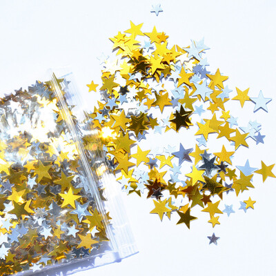 〖Follure〗Multicolored Stars Confetti SequinConfetti Glitter No hole Embellishment
〖Follure〗Multicolored Stars Confetti SequinConfetti Glitter No hole Embellishment