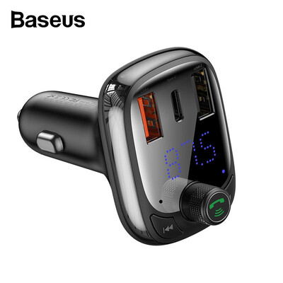 Baseus T typed Wireless MP3 charger with car holder PPS quick car charger with microphone
Baseus T typed Wireless MP3 charger with car holder PPS quick car charger with microphone