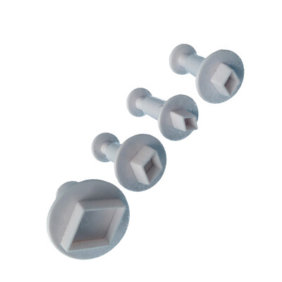 4pcs Single Rhombus Pattern Plastic Biscuits Cutting Dies Spring Cake Baking Utensils Molds Mould
4pcs Single Rhombus Pattern Plastic Biscuits Cutting Dies Spring Cake Baking Utensils Molds Mould