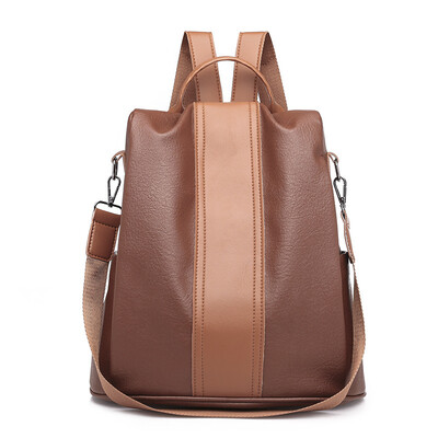 Anti-theft shoulder bag female 2018 tide wild shoulder slung dual-use female bag fashion soft leather backpack female
Anti-theft shoulder bag female 2018 tide wild shoulder slung dual-use female bag fashion soft leather backpack female