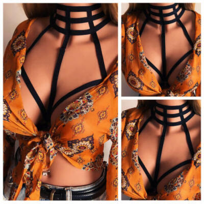 Hollow Bandage Bralette Sexy Strappy Bra Belt Lingerie Crop Tops Cage Harness
Hollow Bandage Bralette Sexy Strappy Bra Belt Lingerie Crop Tops Cage Harness