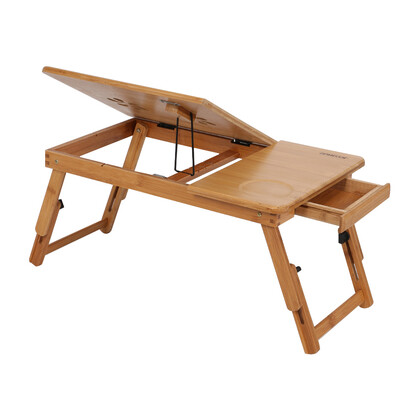 Greensen Portable Folding Bamboo Bed Laptop Desk Adjustable Lap Notebook Table Stand Tray with Drawer
Greensen Portable Folding Bamboo Bed Laptop Desk Adjustable Lap Notebook Table Stand Tray with Drawer
