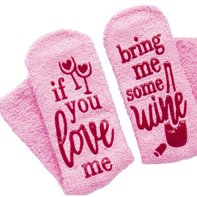 Hot Sell Warm Women Soft Cosy Fuzzy Warm Home Pink Slipper Floor Socks Winter