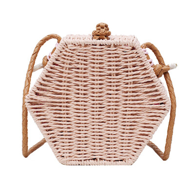 Tailored Womens Fashion Retro Woven Shoulder Bag Solid Color Handbag Woven Bag Beach Bag
Tailored Womens Fashion Retro Woven Shoulder Bag Solid Color Handbag Woven Bag Beach Bag