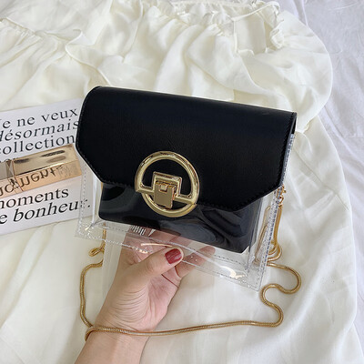 Jelly transparent small bag summer fashion small fresh womens bag new 2019 chain small square bag shoulder Messenger bag
Jelly transparent small bag summer fashion small fresh womens bag new 2019 chain small square bag shoulder Messenger bag