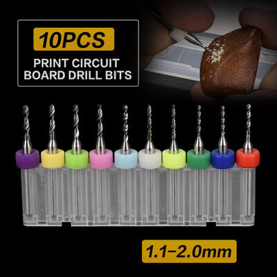 Greensen 10Pcs 11-20mm Tungsten Carbide Micro Drill Bits Set Tool for PCB Print Circuit Board
Greensen 10Pcs 11-20mm Tungsten Carbide Micro Drill Bits Set Tool for PCB Print Circuit Board