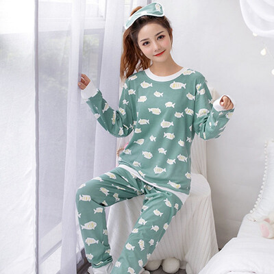 Womens Cute Pajamas Sets with Blinder Long Sleeve Suit Banana Animal Cartoon Girls Sleepwear Women Pijamas for Home Pyjama Femme
Womens Cute Pajamas Sets with Blinder Long Sleeve Suit Banana Animal Cartoon Girls Sleepwear Women Pijamas for Home Pyjama Femme