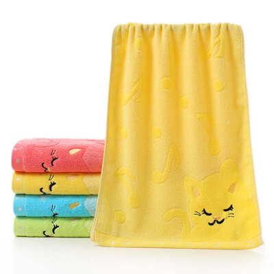Bamboo Fiber Childrens Jacquard Embroidered Musical Notes Cat Soft Absorbent Towel Bathroom Products 
Bamboo Fiber Childrens Jacquard Embroidered Musical Notes Cat Soft Absorbent Towel Bathroom Products