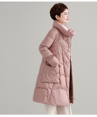 2018 winter clothing new standing-collar thickened Korean version of the large size white duck down jacket womens long coat
2018 winter clothing new standing-collar thickened Korean version of the large size white duck down jacket womens long coat