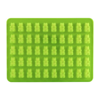Greensen 50 Gummy Maker Cavity Bear Mold Novelty Silicone Chocolate Candy Ice Tray GreenSilicone Ice Tray Silicone Mold
Greensen 50 Gummy Maker Cavity Bear Mold Novelty Silicone Chocolate Candy Ice Tray GreenSilicone Ice Tray Silicone Mold