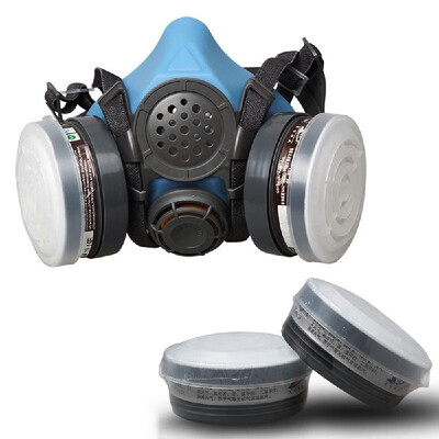 STRONGST-M50G-1B Gas Mask Respirator Dual Filter Half Face Mask Painting Spraying Silica Gel Mask
STRONGST-M50G-1B Gas Mask Respirator Dual Filter Half Face Mask Painting Spraying Silica Gel Mask