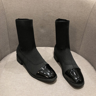 Individual Martin Boots Female British Wind Autumn Korean Edition Fashion Socks Boots Handsome Motorcycle Shoes Tide
Individual Martin Boots Female British Wind Autumn Korean Edition Fashion Socks Boots Handsome Motorcycle Shoes Tide