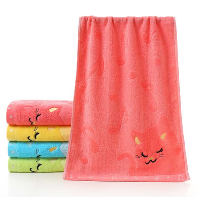 Bamboo Fiber Childrens Jacquard Embroidered Musical Notes Cat Soft Absorbent Towel Bathroom Products
Bamboo Fiber Childrens Jacquard Embroidered Musical Notes Cat Soft Absorbent Towel Bathroom Products