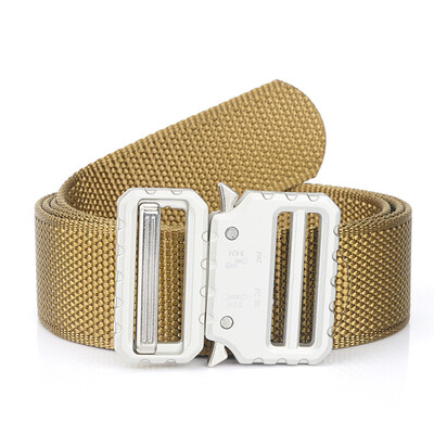 Alloy Tactics Buckle Belt qualtiy Nylon Insert Buckle Men belt Outdoor Multifunction Scratchproof Wear resistant belt
Alloy Tactics Buckle Belt qualtiy Nylon Insert Buckle Men belt Outdoor Multifunction Scratchproof Wear resistant belt