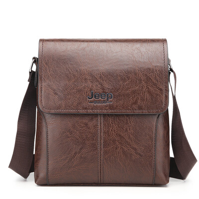 Jeep shoulder bag mens backpack Messenger mens bag casual business official leather bag vertical
Jeep shoulder bag mens backpack Messenger mens bag casual business official leather bag vertical