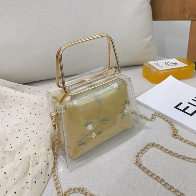 Fashion exquisite chain shoulder bag 2019 new wild handbag female chic embroidered Sen fairy messenger bag
Fashion exquisite chain shoulder bag 2019 new wild handbag female chic embroidered Sen fairy messenger bag