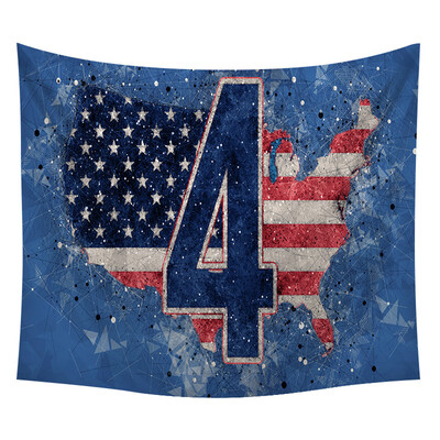 Gobestart Independence Day Print Home Tapestry Wall Hanging Wall Decoration