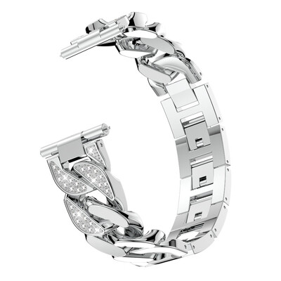 〖Follure〗Single Row Cowboy Chain Metal Crystal Watch Band Wrist Strap For Fitbit Versa BK
〖Follure〗Single Row Cowboy Chain Metal Crystal Watch Band Wrist Strap For Fitbit Versa BK