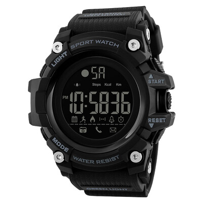 SKMEI 1385 Men Smart Watch Analog Digital Pedometer Calorie Fitness Tracker Watch Fashion Casual Sports Wristwatch 5ATM Waterproof
SKMEI 1385 Men Smart Watch Analog Digital Pedometer Calorie Fitness Tracker Watch Fashion Casual Sports Wristwatch 5ATM Waterproof