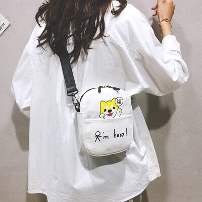 Canvas small bag handbags new 2019 cartoon cute cloth bag casual girl chic shoulder Messenger bag tide
Canvas small bag handbags new 2019 cartoon cute cloth bag casual girl chic shoulder Messenger bag tide
